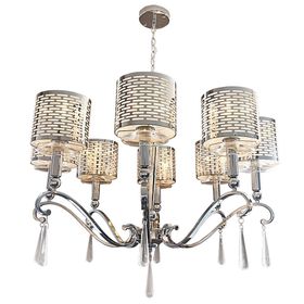Vitale AY.VPL-1240 Metal Şapkalı Gümüş Avize