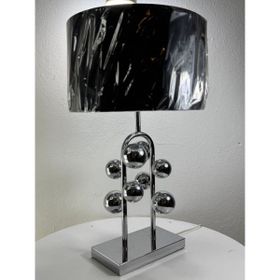 Vitale AY.VTL-0044 Metal Ayaklı Beyaz Masa Lambası