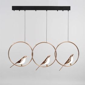 Vitale AY.VTPL-0105 Altın Modern Kuşlu Avize
