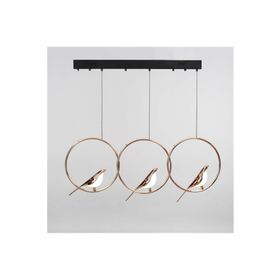 Vitale AY.VTPL-0105 Altın Modern Kuşlu Avize
