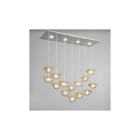 Vitale AYVTPL-0051 Snowm Bal Rengi Krom Avize