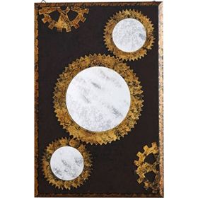Vitale Lux AK.GY0012 60 cm Otantik Duvar Aynası