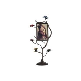Vitale Saga Çiçekli Metal Fotoğraf Çerçevesi
