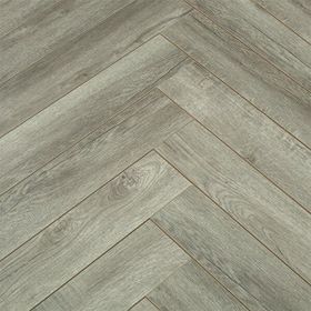 Vitale VTLTP.19009-B Sol 1 m2 Lodgi Herringbone Gümüş Meşe 8 mm Balıksırtı Parke