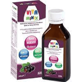 Vitaminix Kara Mürver 150 ml Şurup