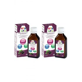 Vitaminix Kara Mürver Multivitamin Multimineral 2x150 ml Şurup