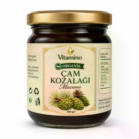 Vitamino 240 gr Organik Kozalak Macunu