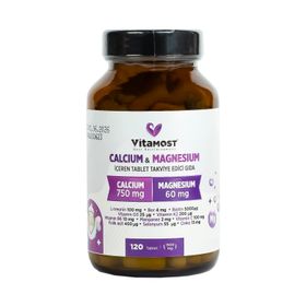 Vitamost Calcium Magnesium 120 Tablet