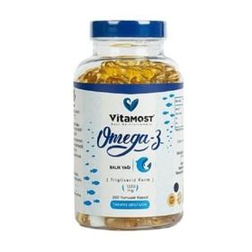Vitamost Omega-3 Trigliserid Form 1330 mg 200 Kapsül