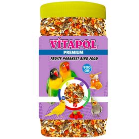 Vitapol 900 gr Premium Meyveli Paraket Papağan Kuş Yemi