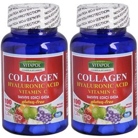 Vitapol Collagen Hyaluronic Acid C Vitamini 100 Tablet