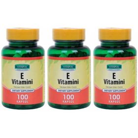 Vitapol E Vitamini 3x100 Tablet