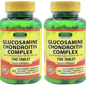 Vitapol Glucosamine Chondroitin Complex Msm Collagen Hyaluronic Acid İçeren 2x100 Tablet