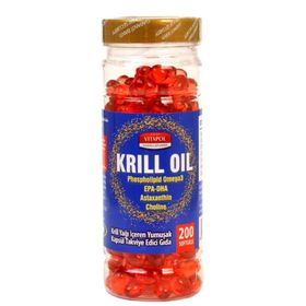 Vitapol Krill Oil Phospholipid 200 Kapsül