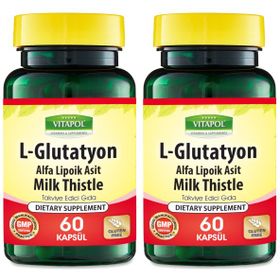 Vitapol L-Glutatyon Alfa Lipoik Asit Milk Thistle 60 Kapsül