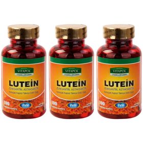 Vitapol Lutein Zeaksantin Astaksantin 3x100 Yumuşak Kapsül
