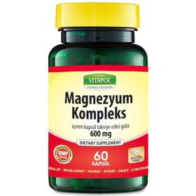 Vitapol Magnesium Complex 600 mg 60 Kapsül