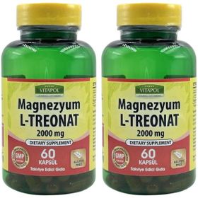 Vitapol Magnezyum L-Treonat 2000 mg 2x60 Kapsül