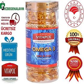 Vitapol Omega 3 200 Kapsül Balık Yağı
