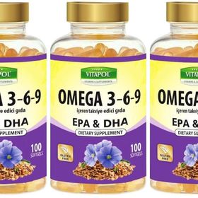 Vitapol Omega 3-6-9 Balık Yağı 3x100 Kapsül