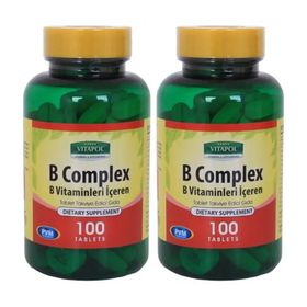 Vitapol Vitamin B Complex B Vitaminleri İçeren 2x100 Tablet