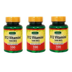 Vitapol Vitamin B12 1000 mcg 100 Tablet