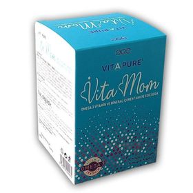 Vitapure Vitamom Omega 3 30 Kapsül Balık Yağı