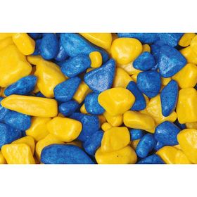 Vitasand REF-180 350 gr 10 mm Sarı Lacivert Çakıl