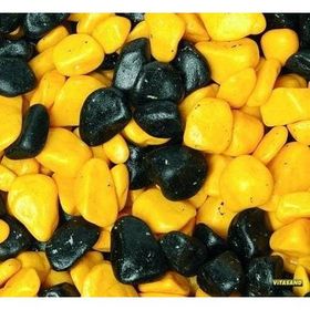 Vitasand REF-185 350 gr Sarı Siyah Fanus Çakılı