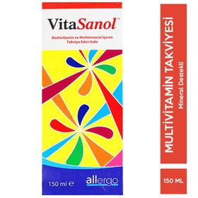 Vitasanol Multivitamin ve Multimineral 150 ml Şurup