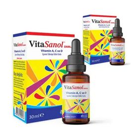 Vitasanol Vitamin A C D 2x30 ml Damla