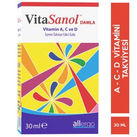 Vitasanol Vitamin A C D 30 ml Damla