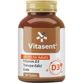 Vitasent Vitamin D3 1000 90 Tablet