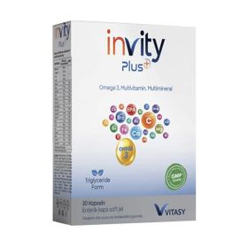 Vitasy İnvity Plus+ 30 Kapsül