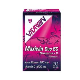 Vitawin Maxiwin Duo SC 20 Efervesan Saşe