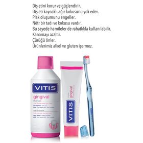 Vitis 500 ml Gingival Ağız Çalkalama Suyu