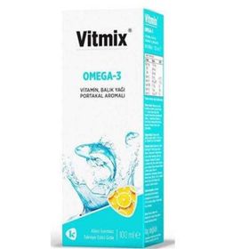 Vıtmix Omega-3 100 ml Şurup Balık Yağı