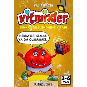 Vitmixler - Dikkat Güçlendirme Kitabı - Vacip Örger