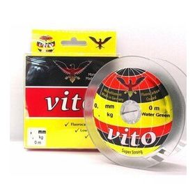 Vito 100 m 0.18 mm Süper Strong Fluorocarbon Coated Olta Misinası