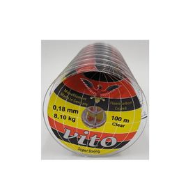 Vito 100 m 0.40 mm Süper Strong Fluorocarbon Coated Olta Misinası