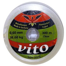 Vito 300 mt Beyaz 0.24 mm Fluorocarbon Coated Misina