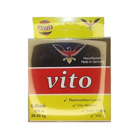 Vito 300 mt Beyaz 0.30 mm Fluorocarbon Coated Misina