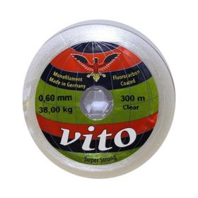 Vito 300 mt Beyaz 0.30 mm Fluorocarbon Coated Misina