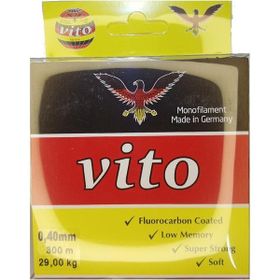 Vito 300 mt Beyaz 0.40 mm Fluorocarbon Coated Misina