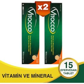 Vitocco Vitamin Mineral Kompleksi 2x15 Efervesan Tablet