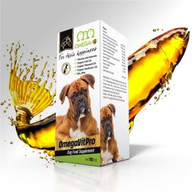 VitPro Somon Balık Yağı Her Yaş ve Irk için 100 ml Köpek Multivitamin