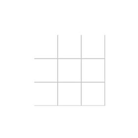 VitrA 10x10 cm Miniworx Ral 9016 Beyaz Mozaik Parlak Seramik