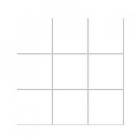 VitrA 10x10 cm Miniworx Ral 9016 Beyaz Mozaik Parlak Seramik