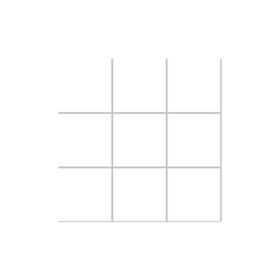 VitrA 10x10 cm Miniworx Ral 9016 Beyaz Mozaik Parlak Seramik