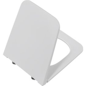 Vitra 119-003R009 Beyaz Equal Yavaş Kapanır Metal Menteşeli Kolay Sökülebilir Klozet Kapağı